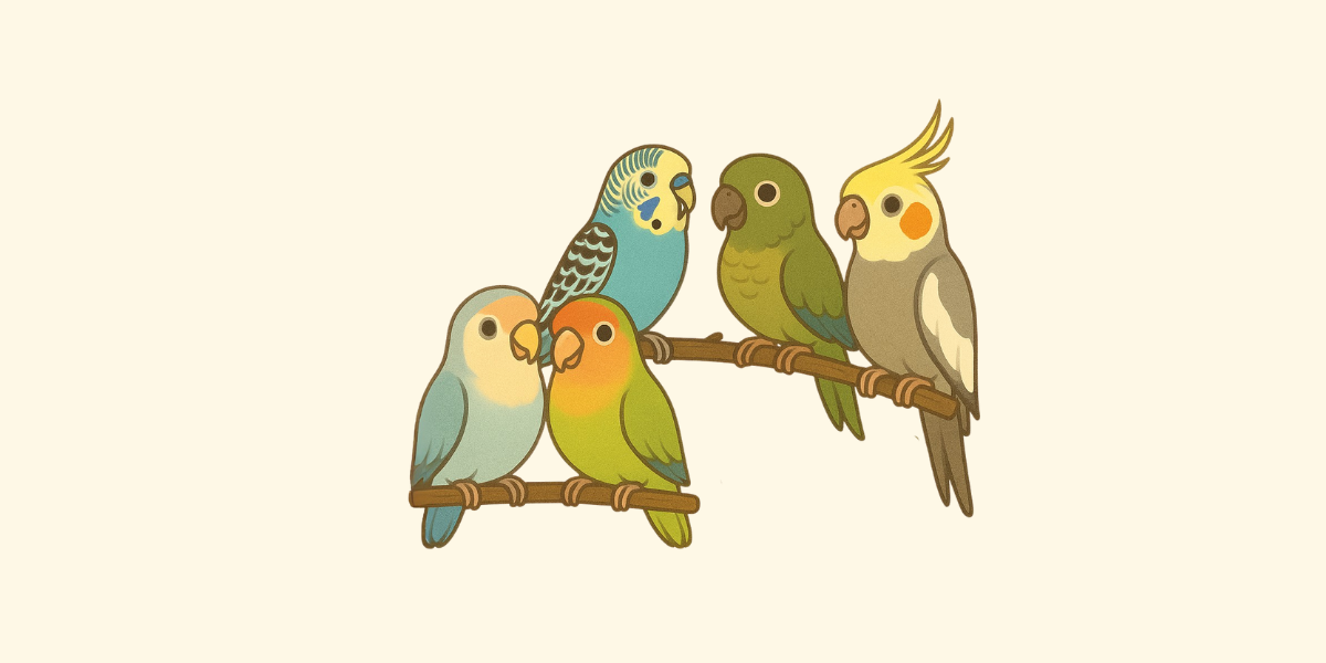 Conoce los tipos de loros pequeños