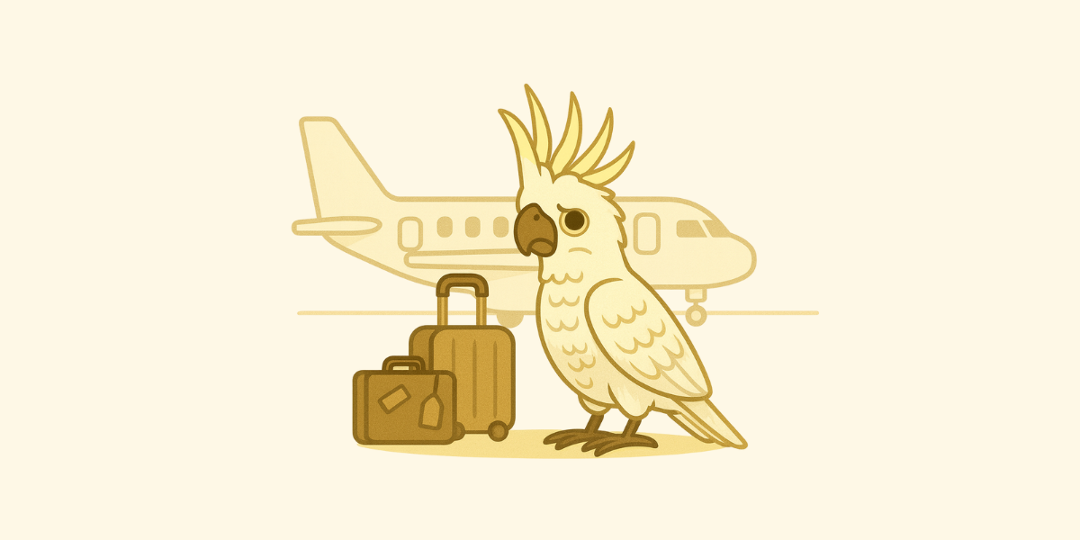 ¿Qué hago con mi loro en vacaciones?