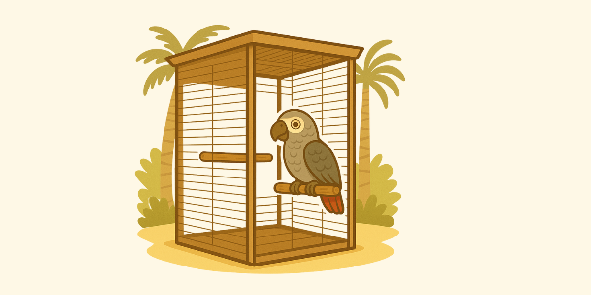 El aviario, el espacio que transforma la vida de tu loro