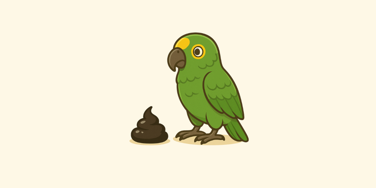 Heces negras en loros qué significan y cuándo preocuparse