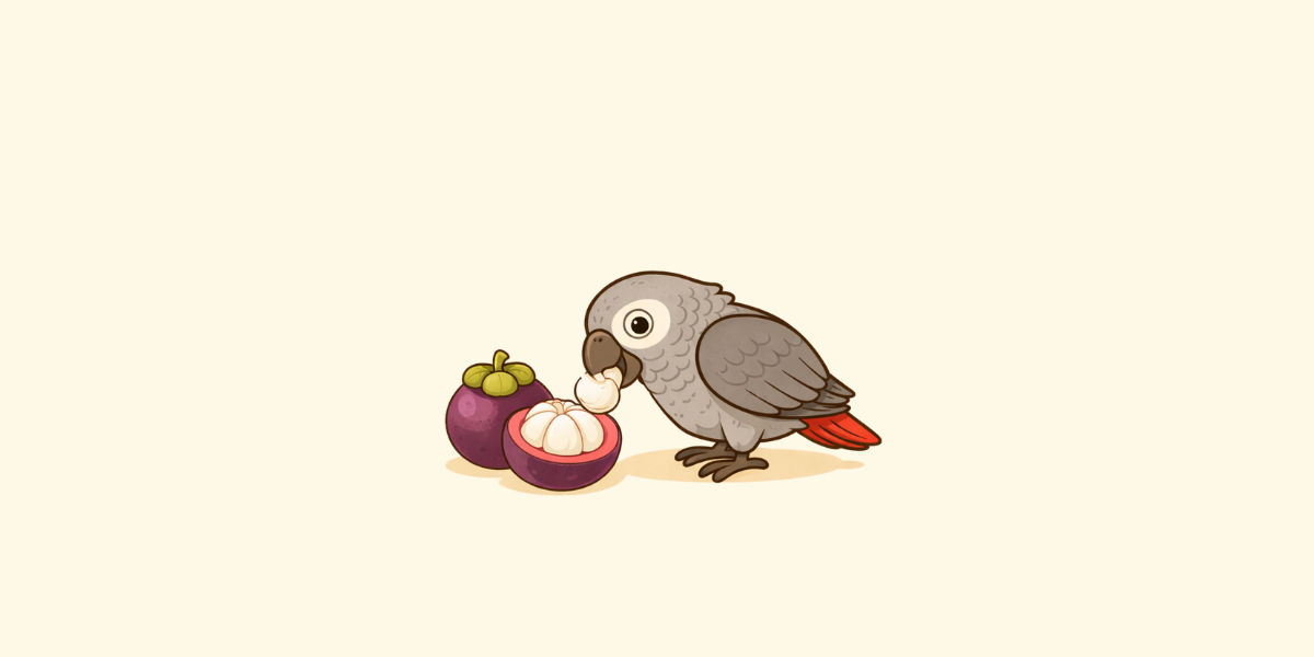 ¿Pueden los loros comer mangostán?