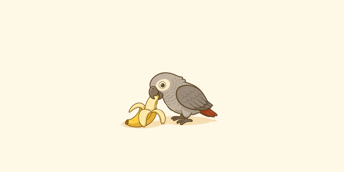 ¿Pueden los loros comer plátano o banana?