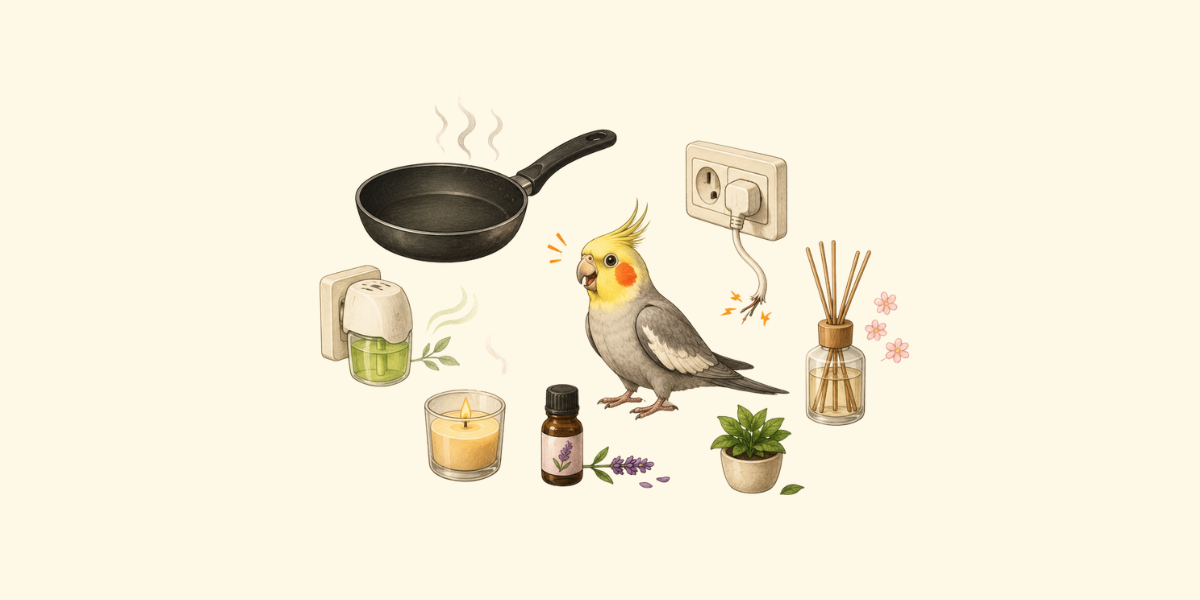 Peligros del hogar para loros y cómo adaptar la casa para convivir con ellos de forma segura
