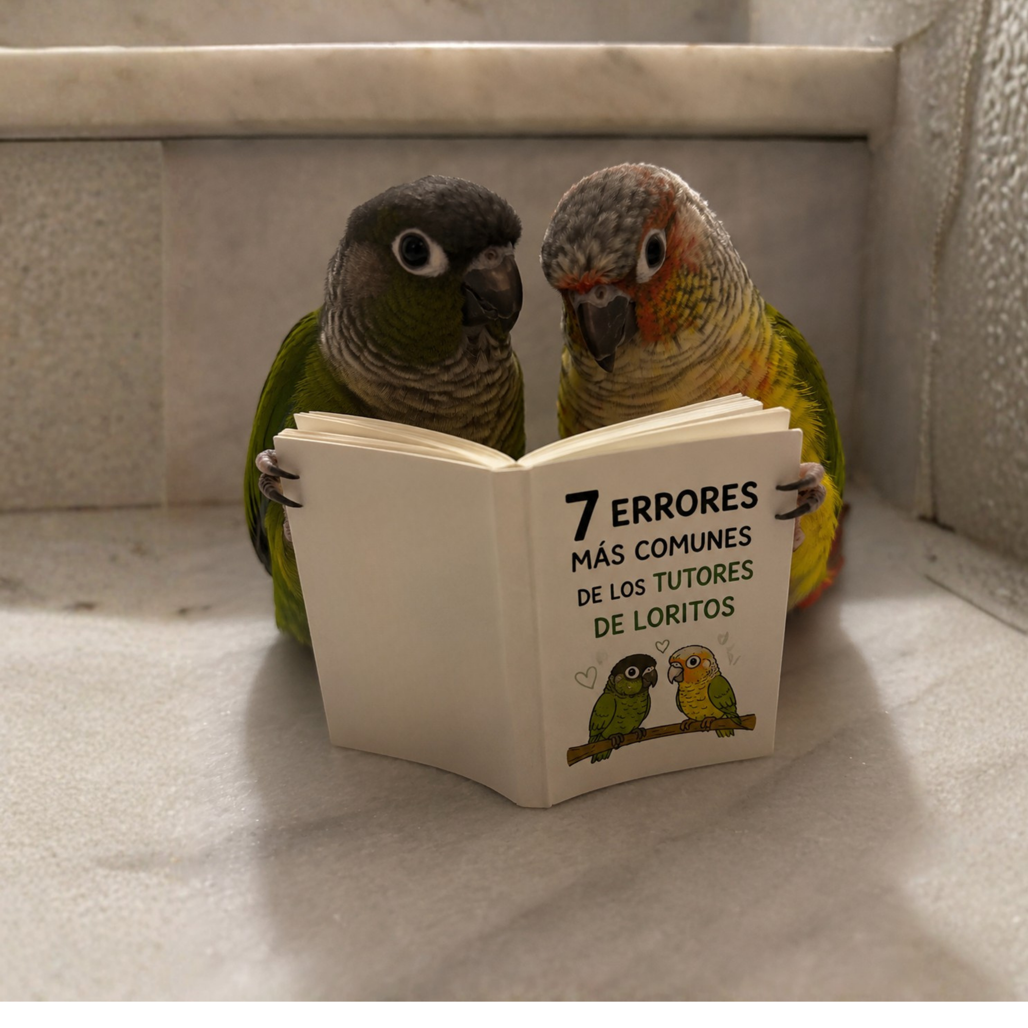 Ebook gratuito Los 7 errores comunes de los tutores de loritos