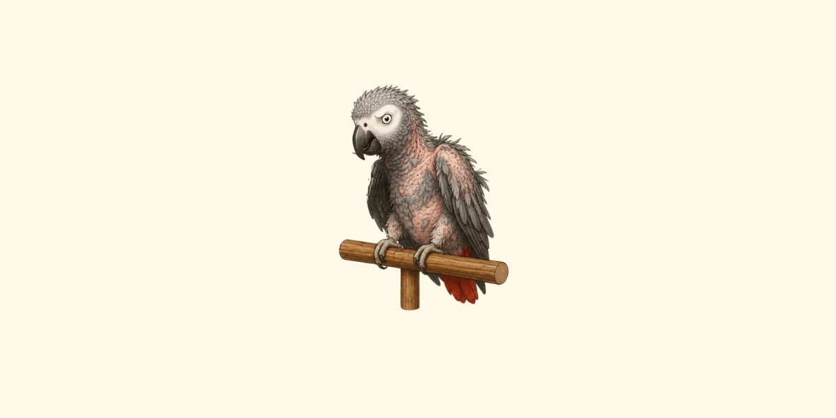 Picaje en loros, por qué ocurre y cómo identificarlo