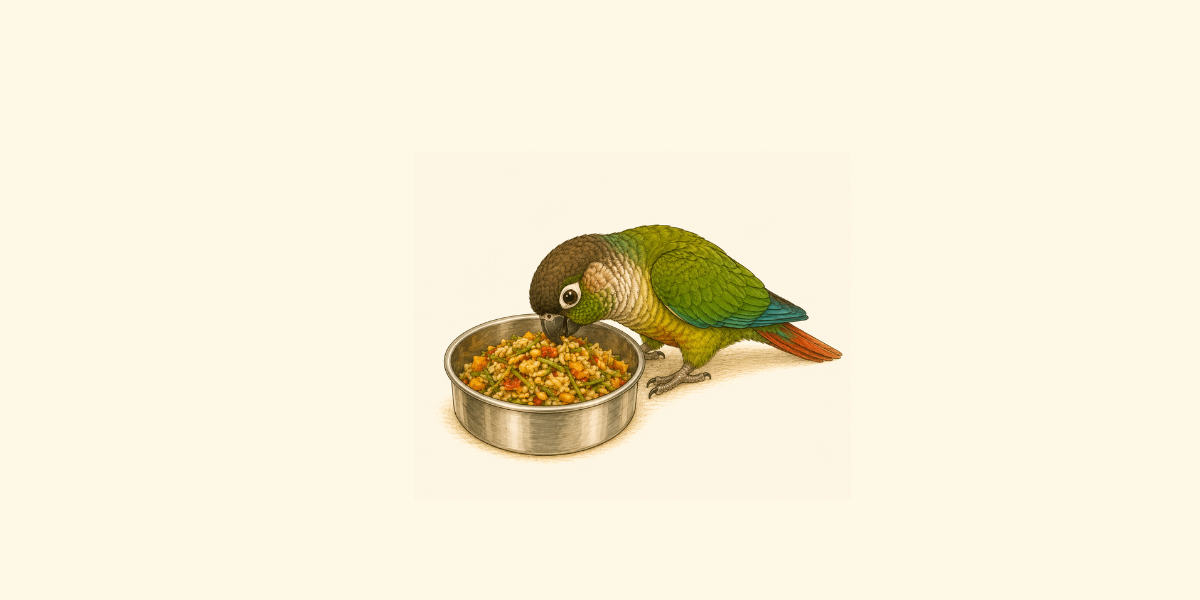 Mixerama, probamos la comida cocinada para loros