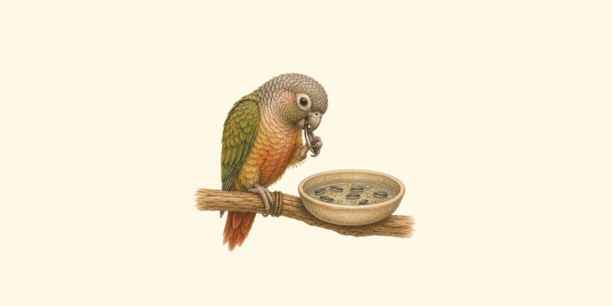 Por qué tu loro ensucia siempre el cuenco de agua