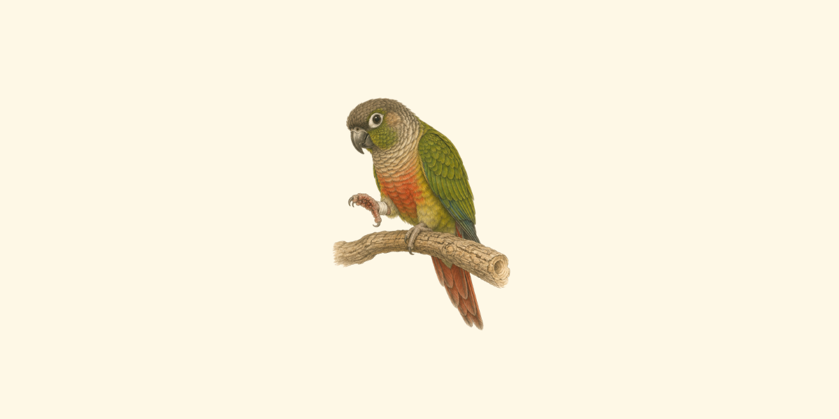Heridas en la pata de tu loro y por qué revisar la jaula